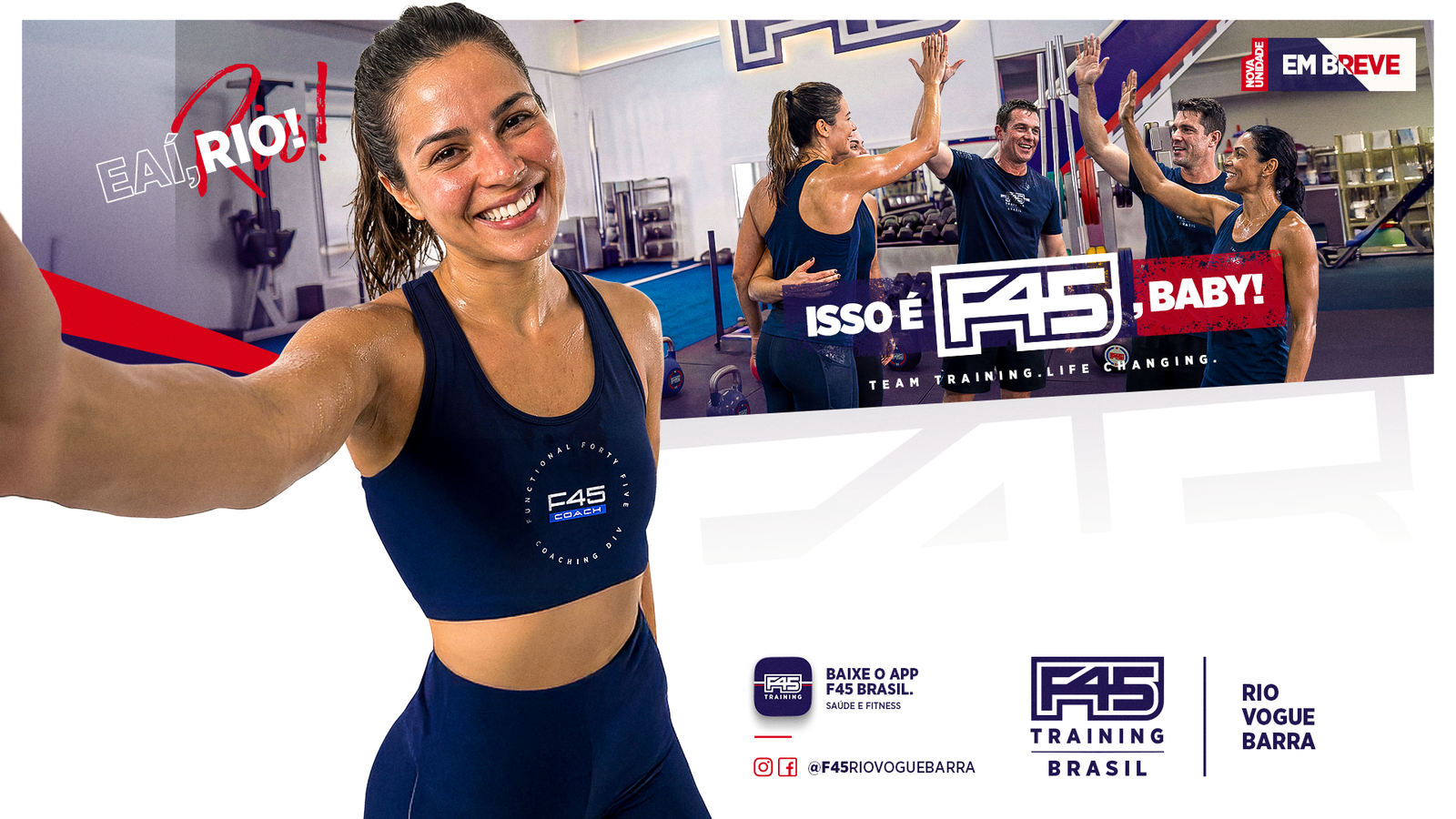 F45 Training Rio Vogue Barra - A Inauguração Está Chegando
